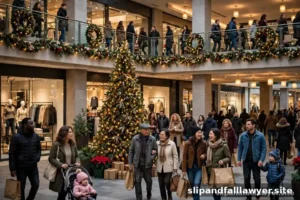 Holiday Shopping Season: Crowded Stores, More Falls